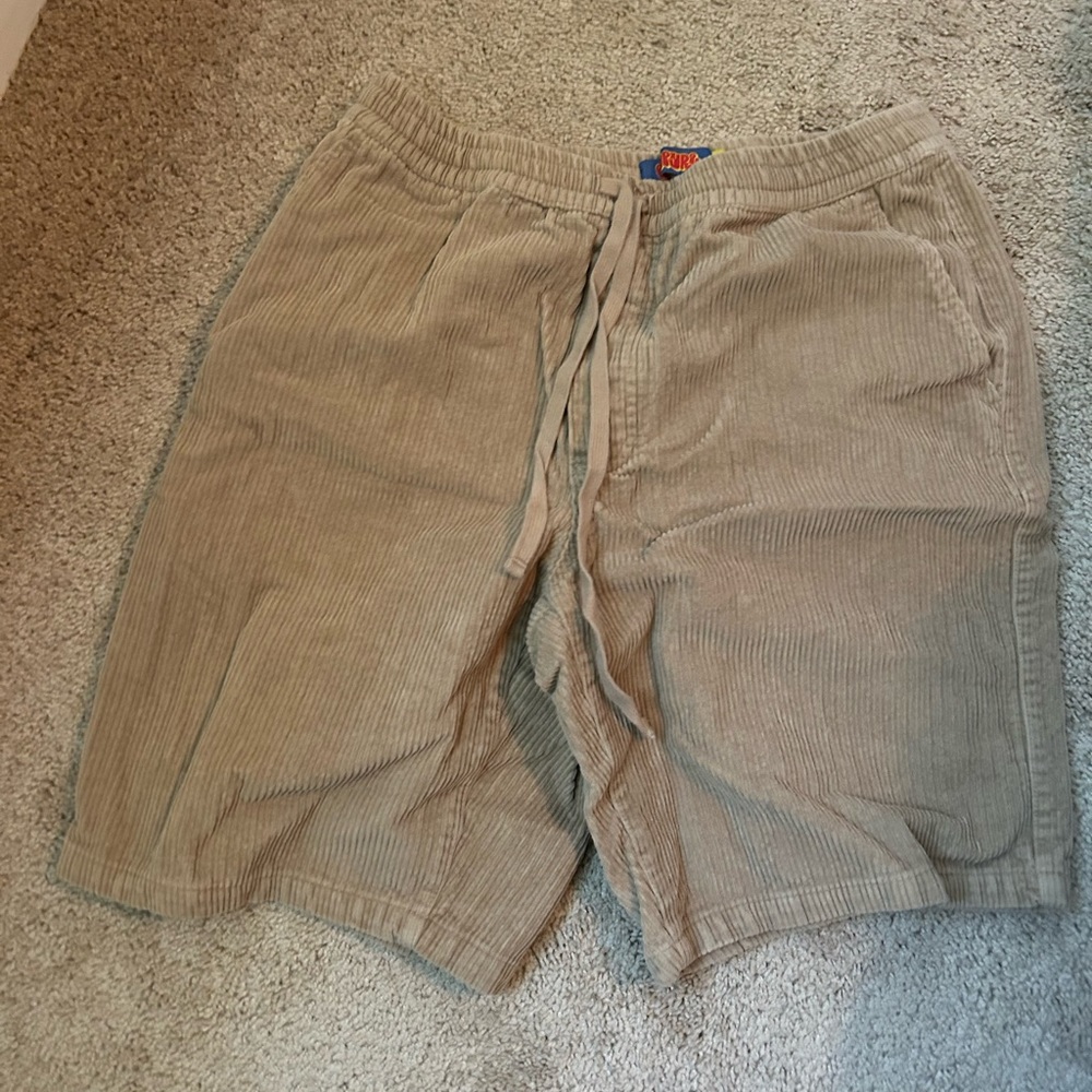 corduroy shorts